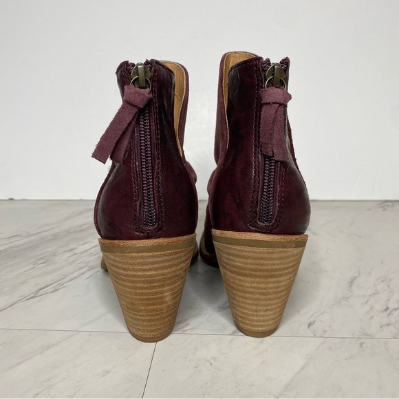 Sofft Teyton Distressed Suede Slouch Bootie 7M - Picture 3 of 14